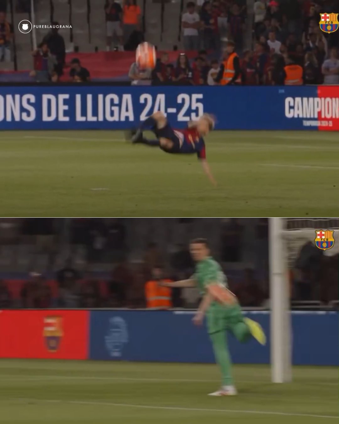 官方入口-😂终结儿子足球梦?什琴斯尼用脚挡出儿子精彩倒钩射门,解说直呼为什么